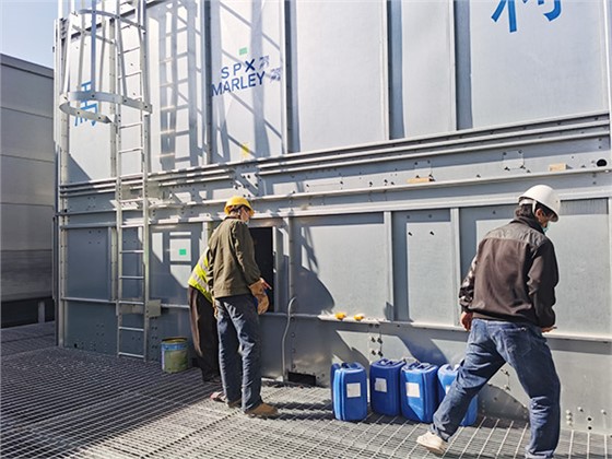 【空調(diào)管道系統(tǒng)清洗】騰訊數(shù)據(jù)中心冷卻水系統(tǒng)清洗預(yù)膜工程案例